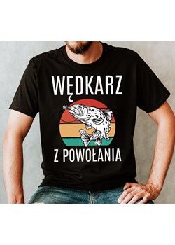 WĘDKARZ Z POWOŁANIA - KOSZULKA DLA WĘDKARZA ze sklepu Time For Fashion w kategorii T-shirty męskie - zdjęcie 175637363