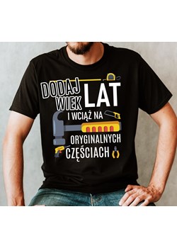 koszulka NA URODZINY MĘSKA - DODAJ SWÓJ WIEK ze sklepu Time For Fashion w kategorii T-shirty męskie - zdjęcie 175637984