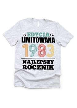 Męska Koszulka na 40 edycja limitowana 1983 ze sklepu Time For Fashion w kategorii T-shirty męskie - zdjęcie 175638084