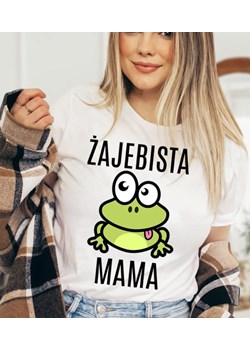 koszulka dla mamy żajebista mama ze sklepu Time For Fashion w kategorii Bluzki damskie - zdjęcie 175638102