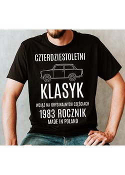 Koszulka na 40 40 LETNI KLASYK - FAJNY PREZENT NA 40 ze sklepu Time For Fashion w kategorii T-shirty męskie - zdjęcie 175638134