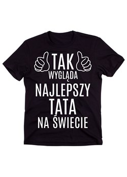 Tak wygląda najlepszy tata na świecie - koszulka dla taty ze sklepu Time For Fashion w kategorii T-shirty męskie - zdjęcie 175638152