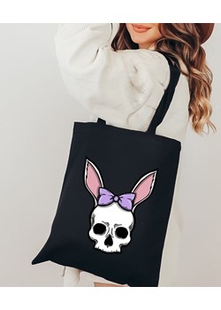Torba z czaszką bawełniana na zakupy ze sklepu Time For Fashion w kategorii Torby materiałowe - zdjęcie 175638291
