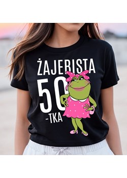 koszulka na 50 urodziny DLA KOBIETY - ŻAJEBISTA 50 ze sklepu Time For Fashion w kategorii Bluzki damskie - zdjęcie 175638331