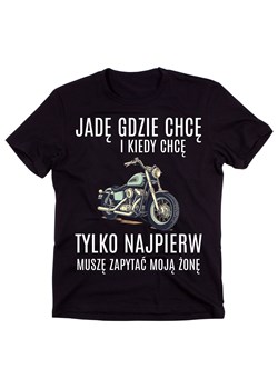 koszulka Z MOTEREM dla motocyklisty DLA MĘŻA ze sklepu Time For Fashion w kategorii T-shirty męskie - zdjęcie 175638550