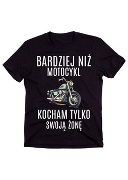 Koszulka dla męża motocyklisty z motorem ze sklepu Time For Fashion w kategorii T-shirty męskie - zdjęcie 175638552