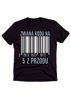 KOSZULKA NA 50 ZMIANA KODU NA 5 Z PRZODU ze sklepu Time For Fashion w kategorii T-shirty męskie - zdjęcie 175638584