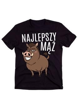 KOSZULKA DLA MĘŻA NAJLEPSZY MĄŻ ze sklepu Time For Fashion w kategorii T-shirty męskie - zdjęcie 175638634