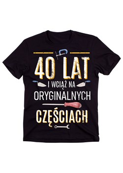 Męska koszulka na czterdziestkę - prezent na 40 urodziny ze sklepu Time For Fashion w kategorii T-shirty męskie - zdjęcie 175638820