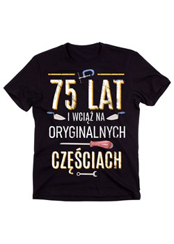 Męska koszulka na 75 urodziny - prezent z okazji 75 urodzin ze sklepu Time For Fashion w kategorii T-shirty męskie - zdjęcie 175638823