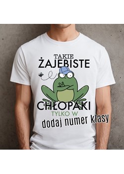 Koszulki dla kolegów z klasy na dzień chłopaka - takie żajebiste chłopaki ze sklepu Time For Fashion w kategorii T-shirty męskie - zdjęcie 175638830