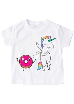 koszulka dla dziewczynki unicorn jednorożec ze sklepu Time For Fashion w kategorii Bluzki dziewczęce - zdjęcie 175638933