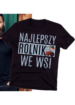 Koszulka najlepszy ROLNIK WE WSI ze sklepu Time For Fashion w kategorii T-shirty męskie - zdjęcie 175639094