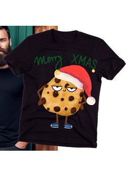 Męska koszulka po choinkę - mery xmas na święta ze sklepu Time For Fashion w kategorii T-shirty męskie - zdjęcie 175639203