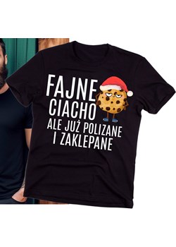 Koszulki na mikołajki dla męża chłopaka FAJNE CIACHO ze sklepu Time For Fashion w kategorii T-shirty męskie - zdjęcie 175639212