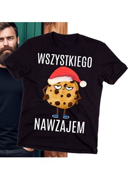 Koszulka z życzeniami na święta wszystkiego nawzajem ze sklepu Time For Fashion w kategorii T-shirty męskie - zdjęcie 175639213