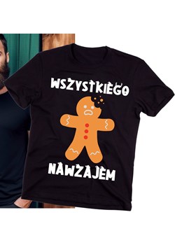 Śmieszna koszulka męska na święta - wszystkiego nawzajem ze sklepu Time For Fashion w kategorii T-shirty męskie - zdjęcie 175639223