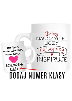 KUBEK NA DZIEŃ NAUCZYCIELA ze sklepu Time For Fashion w kategorii Kubki - zdjęcie 175639294