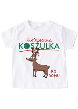 Koszulka świąteczna dla dziecka ze sklepu Time For Fashion w kategorii Bluzki dziewczęce - zdjęcie 175639381