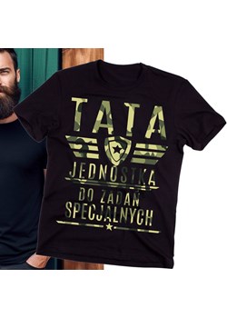 Koszulka tata jednostka do zadań specjalnych ze sklepu Time For Fashion w kategorii T-shirty męskie - zdjęcie 175639421