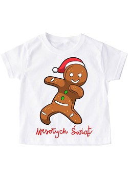 Koszulka dla dziecka świąteczna mikolajki37 ze sklepu Time For Fashion w kategorii Bluzki dziewczęce - zdjęcie 175639582