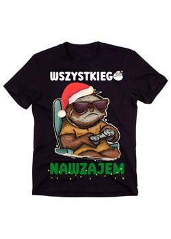 Koszulka dla gracza na Mikołaja, koszulka dla gracza pod choinkę mikolajki45 ze sklepu Time For Fashion w kategorii T-shirty męskie - zdjęcie 175639611