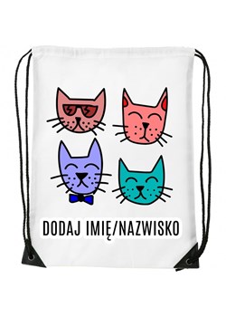 Worek na buty z imieniem do przedszkola szkoły żłobka ze sklepu Time For Fashion w kategorii Plecaki dla dzieci - zdjęcie 175639653
