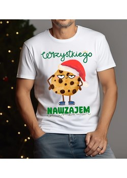 Męska świąteczna koszulka na prezent pod choinkę ze sklepu Time For Fashion w kategorii T-shirty męskie - zdjęcie 175639881