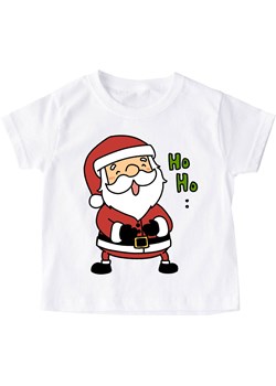 Koszulka z mikołajem dla dziecka funnysanta1 ze sklepu Time For Fashion w kategorii Bluzki dziewczęce - zdjęcie 175640190