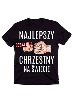 Koszulka dla CHRZESTNEGO NA PREZENT ze sklepu Time For Fashion w kategorii T-shirty męskie - zdjęcie 175640360