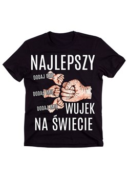 Koszulka dla wujka - NAJLEPSZY WUJEK NA ŚWIECIE Z 3 IMIONAMI ze sklepu Time For Fashion w kategorii T-shirty męskie - zdjęcie 175640364