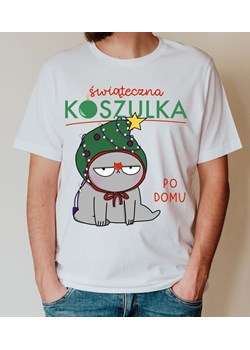 Śmieszna koszulka NA MIKOŁAJKI świąteczna koszulka po domu ze sklepu Time For Fashion w kategorii T-shirty męskie - zdjęcie 175640410