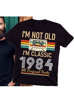 KOSZULKA NA 40 NA CZTERDZIESTKĘ I'M NOT OLD I'M CLASSIC ze sklepu Time For Fashion w kategorii T-shirty męskie - zdjęcie 175640574