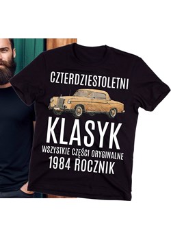 Koszulka NA 40 Urodziny 40 LETNI KLASYK MĘSKA ze sklepu Time For Fashion w kategorii T-shirty męskie - zdjęcie 175640584