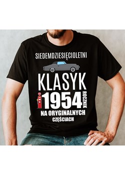 męska koszulka na 70 urodziny ze sklepu Time For Fashion w kategorii T-shirty męskie - zdjęcie 175640614