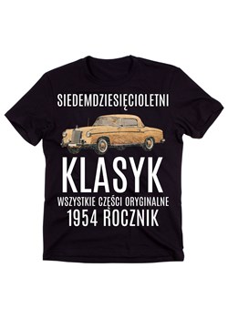 Koszulka NA 70 Urodziny 70 LETNI KLASYK ze sklepu Time For Fashion w kategorii T-shirty męskie - zdjęcie 175640623