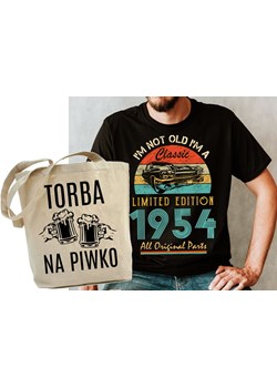 ZESTAW NA 70 URODZINY KOSZULKA MĘSKA PLUS TORBA ze sklepu Time For Fashion w kategorii T-shirty męskie - zdjęcie 175640632