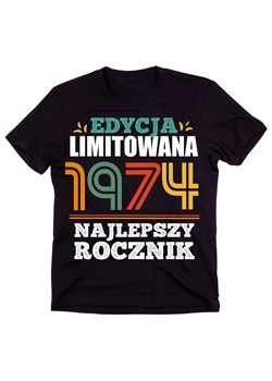 Męska koszulka na 50 urodziny edycja limitowana 1974 ze sklepu Time For Fashion w kategorii T-shirty męskie - zdjęcie 175640651