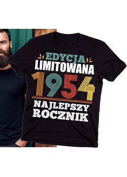 męska koszulka na 70 urodziny ze sklepu Time For Fashion w kategorii T-shirty męskie - zdjęcie 175640663