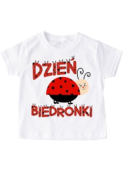 Koszulka na dzień biedronki z biedronką ze sklepu Time For Fashion w kategorii Bluzki dziewczęce - zdjęcie 175640802