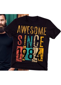 męska Koszulka na 40 - 1984 AWESOME ze sklepu Time For Fashion w kategorii T-shirty męskie - zdjęcie 175640810