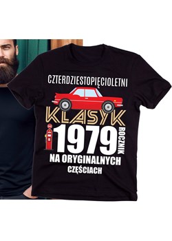 KOSZULKA NA 45 URODZINY PREZENT NA 45 URODZINY ze sklepu Time For Fashion w kategorii T-shirty męskie - zdjęcie 175640840