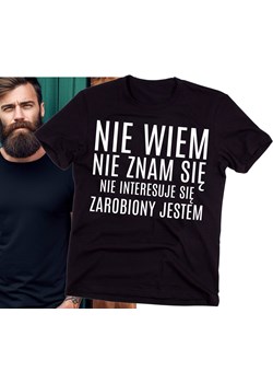 Męska koszulka na prezent ze sklepu Time For Fashion w kategorii T-shirty męskie - zdjęcie 175640902