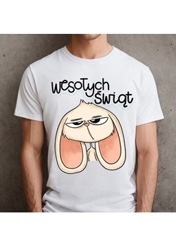 śmieszna męska koszulka na wielkanoc ze sklepu Time For Fashion w kategorii T-shirty męskie - zdjęcie 175641621