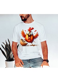 śmieszna męska koszulka na wielkanoc ze sklepu Time For Fashion w kategorii T-shirty męskie - zdjęcie 175641712