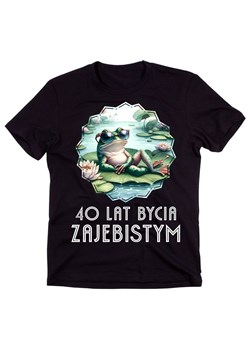 męska koszulka na 40 urodziny ze sklepu Time For Fashion w kategorii T-shirty męskie - zdjęcie 175641850