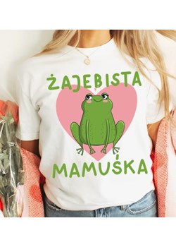 koszulka dla mamy żajebista mamuśka ze sklepu Time For Fashion w kategorii Bluzki damskie - zdjęcie 175641862