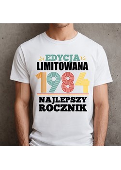 męska koszulka na 40 urodziny ze sklepu Time For Fashion w kategorii T-shirty męskie - zdjęcie 175641880