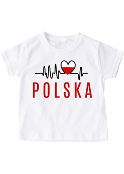 Dziecięca koszulka dla kibica ze sklepu Time For Fashion w kategorii Bluzki dziewczęce - zdjęcie 175642132