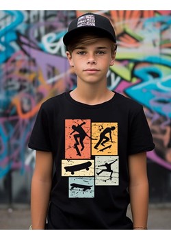 koszulka dla syna jeżdżącego na desce ze sklepu Time For Fashion w kategorii T-shirty chłopięce - zdjęcie 175642231